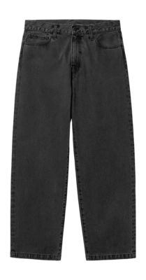 Pants Carhartt WIP Unisex Landon Black Heavy Stone Wash