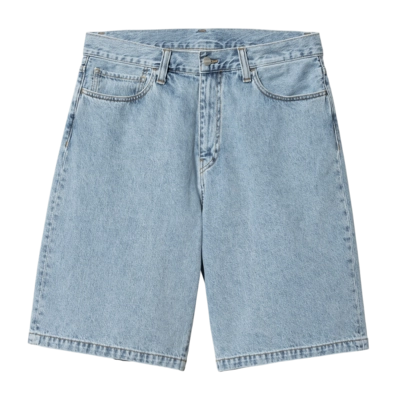 Shorts Carhartt WIP Unisexe Landon Blue Bleached