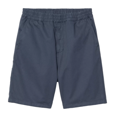 Shorts Carhartt WIP Unisex Flint Dusky Blau Garment Dyed