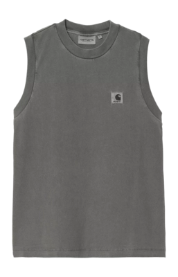 Ein A-Shirt Carhartt WIP Damen Nelson Graphite