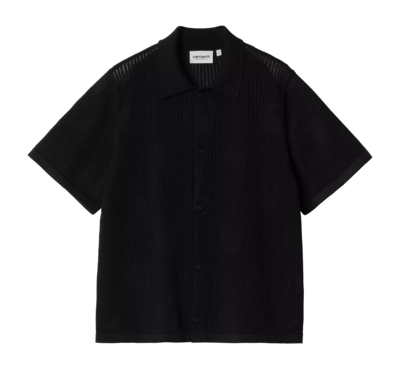 Shirt Carhartt WIP Damen S/S Temple Knit Black