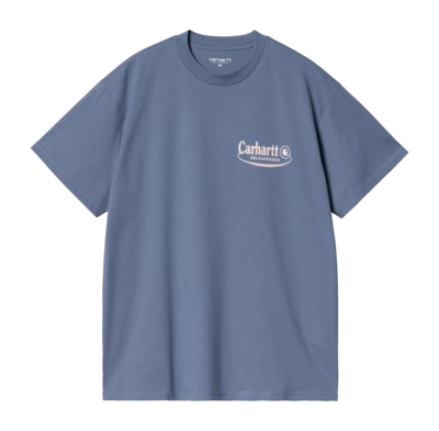 T-Shirt Carhartt WIP Unisex S/S Katalog Blue Iris / Air Pink