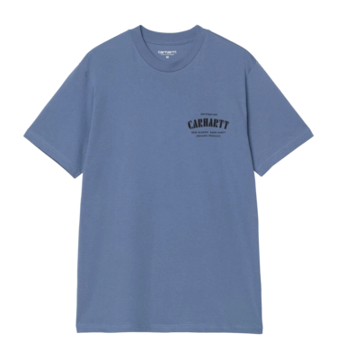T-Shirt Carhartt WIP Unisex S/S Catalogue C Logo Blue Iris