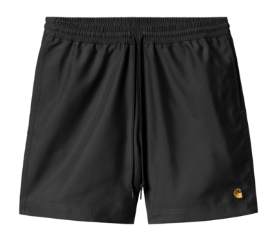 Swim Trunk Carhartt WIP Unisex Chase Black / Gold 2025