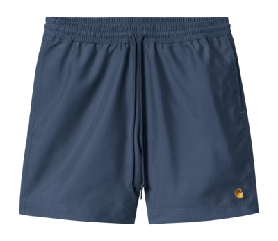 Maillot de Bain Carhartt WIP Unisex Chase Dusky Blue / Gold