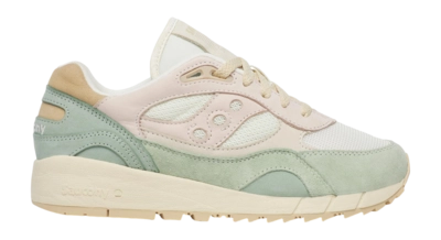 Sneaker Saucony Shadow 6000 Damen Off White/Blue