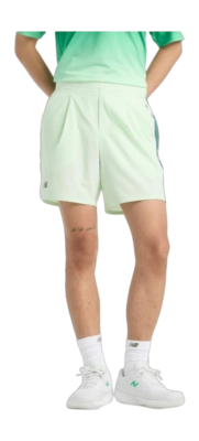Short de Tennis New Balance Homme Tournament Melon Water