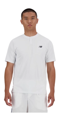 T-shirt de Tennis New Balance Men Tournament Top White
