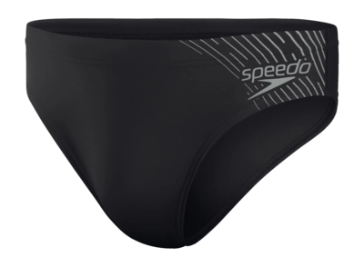 Zwembroek Speedo Men Eco Medley Logo 7Cm Brief Black Grey