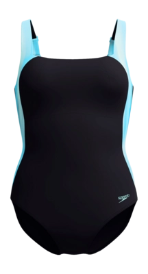 Badeanzug Speedo Eco Lunalustre Pr Shaping 1P Damen Black / Light Blue