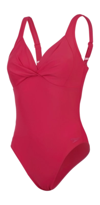 Badeanzug Speedo Eco Cross Knot Shaping 1P Damen Pink