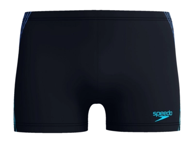Maillot de Bain Speedo Homme Eco+ Tech Panel Aquashort Noir Bleu