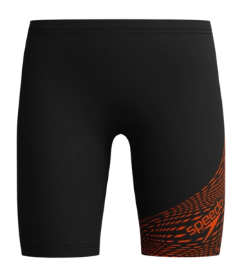 Badehose Speedo Eco Medley Logo Jammer Jungen Black / Orange