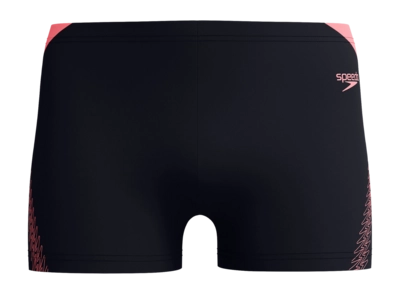 Badehose Speedo Eco+ Hyperboom Splice Aquashort Herren Schwarz / Pink