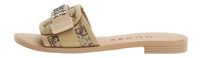 Slipper Guess Elyze4 Damen Gold