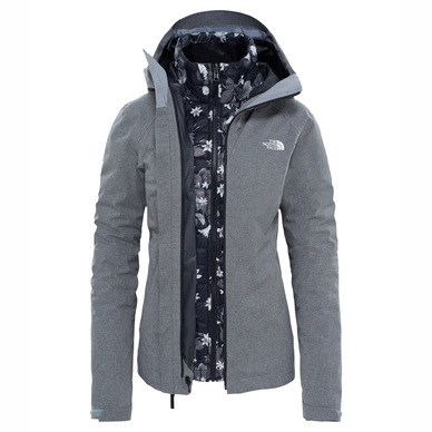 Winter Jacket The North Face Women Thermoball Triclimate TNF Medium Grey
