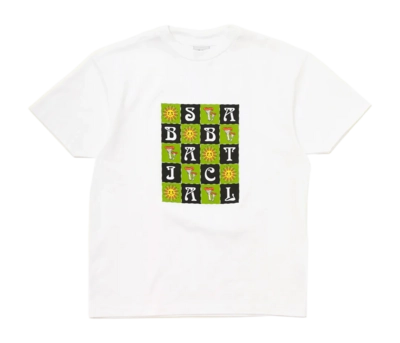 T-Shirt Sabbatical Vintage Unisex Acid White