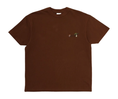T-Shirt Sabbatical Vintage Unisex Dancing Shrooms Brown
