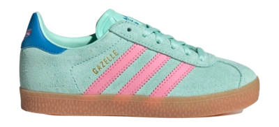 adidas Kids Gazelle Clear Mint / Bliss Pink / Bright Blue