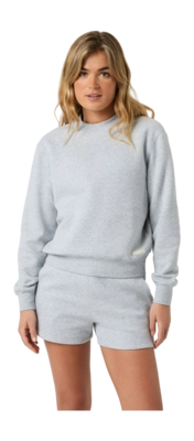 Trui Björn Borg Women Centre Sweatshirt Light Grey Melange