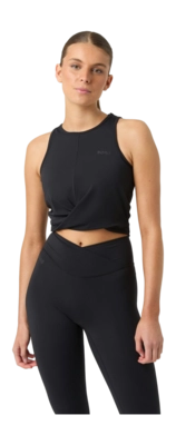 Tanktop Björn Borg Women Studio Cross Tank Top Black Beauty