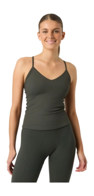 Tanktop Björn Borg Women Studio Ribbed Strap Tank Top Peat