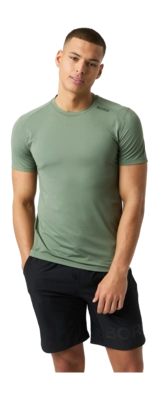 T-Shirt Björn Borg Men Borg Athletic T-Shirt Agave Green