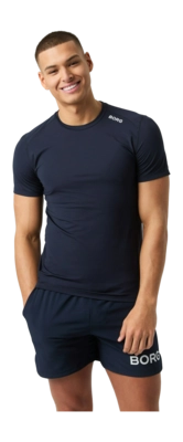 T-Shirt Björn Borg Men Borg Athletic T-Shirt Night Sky 25