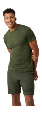 T-Shirt Björn Borg Men Borg T-Shirt Forest Night 2025