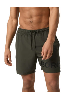 Zwembroek Björn Borg Men Borg Swim Shorts Peat