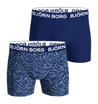 Boxershort Björn Borg Bamboo Cotton Blend Boxer Multipack 5 Herren Blue (2er-Pack)