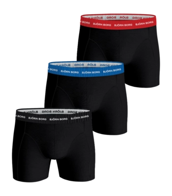 Boxer Shorts Björn Borg Men Cotton Stretch Boxer 2 Multipack 2 (3-pack)