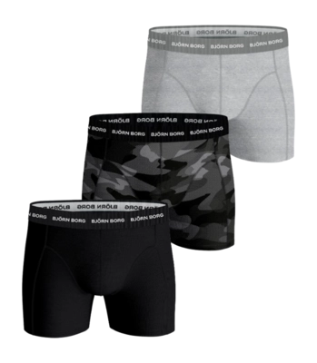 Boxer Björn Borg Homme Coton Stretch Boxer 2 Multicolore 8 (Lot de 3)