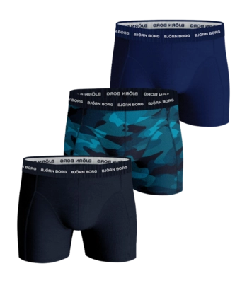 Boxer Shorts Björn Borg Men Cotton Stretch Boxer 2 Multipack 9 (3-pack)