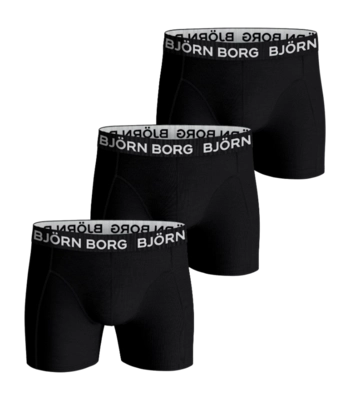 Boxer Shorts Björn Borg Men Cotton Stretch Boxer 3 Multipack 1 (3-pack)