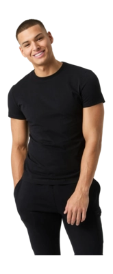 T-Shirt Björn Borg Men Centre T-Shirt Black Beauty