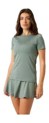 Tennisshirt Björn Borg Women Ace Slim T-Shirt Agave Green