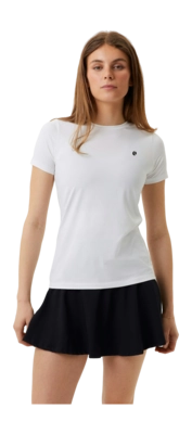 Tennis Shirt Björn Borg Women Ace Slim T-Shirt Brilliant White