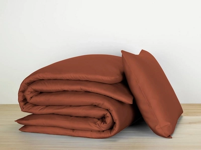 Bettwäsche De Witte Lietaer Olivia Caramel Baumwolle Satin