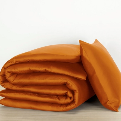 Bettwäsche De Witte Lietaer Olivia Copper Baumwolle Satin