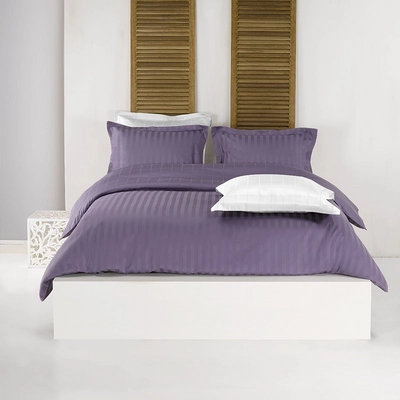 Bettwäsche De Witte Lietaer Zygo Lavender Baumwolle Satin