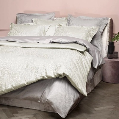 Bettwäsche De Witte Lietaer Azalea Ivory Baumwolle Satin