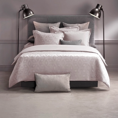 Bettwäsche De Witte Lietaer Motion Cloud Gray Baumwolle Satin