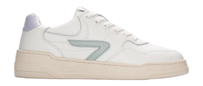Sneaker HUB Court L31 Damen Off-White / Cucumber / Lilac