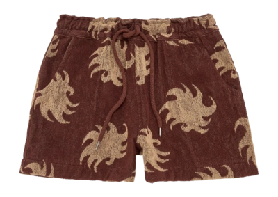 Kurze Hose OAS Damen Mocha Ember Drizzle Terry