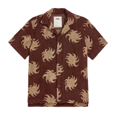 Hemd OAS Herren Mocha Ember Cuba Terry