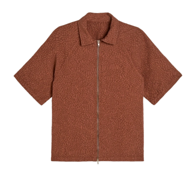 Hemd OAS Herren Terracotta Turleo Zack