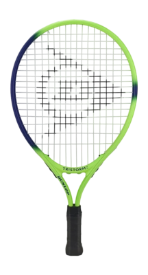 Tennis Racket Dunlop Tristorm JR 19 Green Blue (Strung)