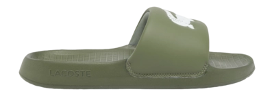 Lacoste Men Serve Slide 1.0 Khaki White 25