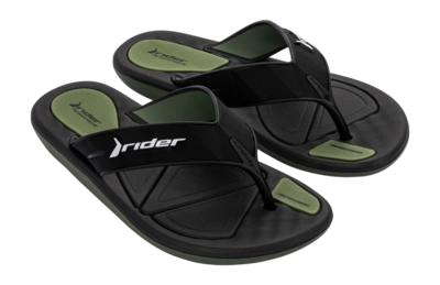Slipper Rider Men R Line Plus Black/Green